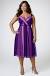 Bridesmaid Purple Dress For Wedding