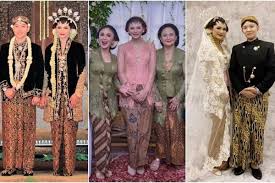 Pakaian jawa kini tidak saja digunakan oleh orang suku jawa lho. Gaya Kebaya Dan Baju Jawa Kartika Sary Anggun Bak Keluarga Ningrat