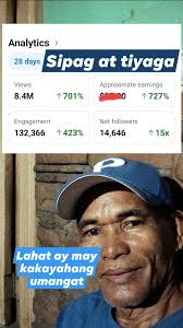 Walang hindi makakamit basta masipag ka🤓 lang at matiyaga tandaan mo lahat  tayo ay may kakayahang umangat.😃😃😃