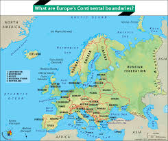 Find and explore maps by keyword, location, or by browsing a map. What Are Europe S Continental Boundaries Answers