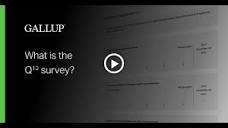 What Is Gallup's Q12 Employee Engagement Survey - YouTube