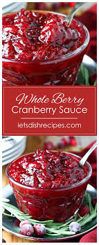 Here you may to know how to serve ocean spray cranberry sauce. Whole Berry Cranberry Sauce Let S Dish Recipes