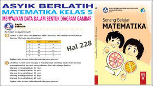 Kunci jawaban matematika kelas 5 halaman 228. Asyik Berlatih Matematika Kelas 5 Sd Halaman 228 Cara Menyajikan Data Dalam Bentuk Diagram Gambar Youtube