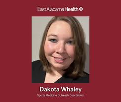 Dakota Whaley is the Sports Medicine Outreach Coordinator for the Sports  Medicine Outreach Program. She also covers LaFayette High School practices  and games. When asked what she loves about athletic training, Dakota