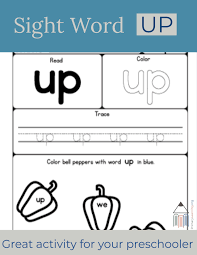 Sight Word Up Worksheet Primarylearning Org Sight Word Worksheets Learning Sight Words Sight Words First, children read the sentences. learning sight words