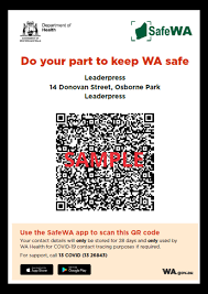 In the last app is asking to scan the qr code. Safewa Qr Code Posters And Stickers Leaderpress Printers
