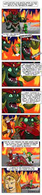 Zelda's triforce comic