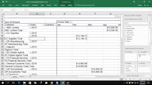 introduction to pivot tables charts and dashboards in excel