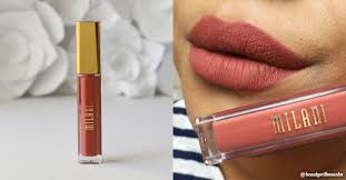 Review And Swatch Milani Cosmetics Amore Matte Lip Creme Milani Matte Lip Creme Milani Amore Matte Lip Creme Milani Cosmetics