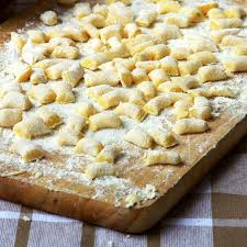 Butternut Squash Gnocchi With Chanterelles Pancetta And Smoked Almonds Ricardo Recipe Gnocchi Ricardo Recipe Recipes