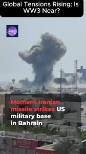 It has the shape lines of World War 3 - a joint attack on Iran by U.S. &  Israel - and retaliation by Iran - has led to a day of explosions