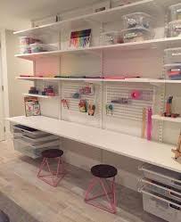 If you know me then you know that this won't be any old craft room tour. Artesania Rm Diseno Sewing Room Design Small Craft Rooms Craft Room Decor