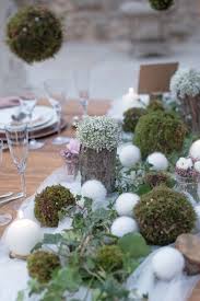 Bruyere Et Pomme De Pin Un Decor Hivernal Sobre Et Intimiste Decoration Pomme De Pin Mariage Deco Mariage Hivernal Deco Mariage Hiver