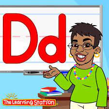It's a phonics song with a picture for each letter.this is designed to help children learn the sounds of the letters in the english alphabet. Letter D The Learning Station