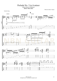 Etude No 1 Heitor Villa Lobos Nbn Guitar In 2020 Sheet Music Music Chords Classical Guitar Sheet Music