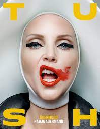 nadja tush nadja auermann glamor magazine cover