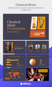 Customize This Formal Presentation About Classical Music Download It As Google Slides Theme And Powerpoint Tem In 2020 Google Slides Themes Powerpoint Classical Music
