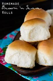 Homemade Brown N Serve Rolls Tastes Of Lizzy T S Homemade Rolls Baked Rolls Homemade Dinner Rolls