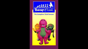 Vintage vhs barney & friends: Barney Friends The Complete Third Season 1995 Vhs Tape 2 Fake Youtube