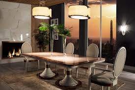 The classic furniture inspires to sit and have some good moments. Luxury Dining Room Furniture Mariner London