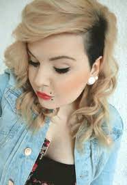 Glam Wedding Friendly Styles For Undercut Hair Offbeat Bride Undercut Hairstyles Hair Inspiration Hair Styles