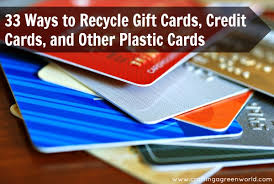 Where discover cards are if a purchase is more than the amount on the gift card, tell the cashier the amount on the card, swipe it and press credit. it is important to know the. Diy Crafts 33 Ways To Recycle Gift Cards Credit Cards And Other Plastic Cards Crafting A Green World