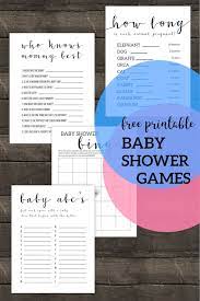 Free Printable Baby Shower Games Paper Trail Design Free Printable Baby Shower Games Printable Baby Shower Games Simple Baby Shower
