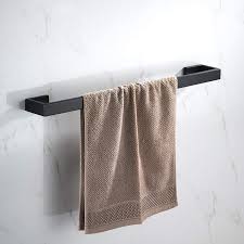 Modern towel rails for bathroom. Buy Junsun Matte Black Towel Bar 24 Inch Stainless Steel Towel Holder Modern Towel Rail Bathroom Accessories Square Towel Rack Wall Mounted Online In Indonesia B07hdmgxk2