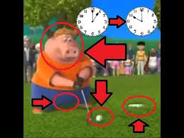 Pig From Back In The Barnyard Plays Golf For 10 Hours Youtube
