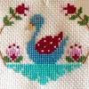 Look for counted, stamped, 'no count' or embellished xstitch projects. 3