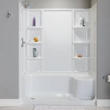 More than 242 lowes shower walls at pleasant prices up to 33 usd fast and free worldwide shipping! Elevate Shower Base With Built In Seat Lowes American Standard Acrylic Shower Base Shower Base Shower Walls Surrounds