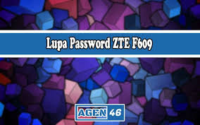 The default zte f609 router password is: Lupa Password Zte F609 Indihome Berikut Ini Solusinya