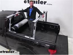 Thule if you are looking for a new pickup truck rack you should check out our wide selection of quality truck bed racks at austin kayak! Thule Tracrac Sr Sliding Truck Bed Ladder Rack Review Video Etrailer Com