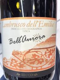 Bell Amora Lambrusco Dell Emilia Secco Vivino
