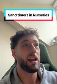 Old Man and Young Child with Sand Timer