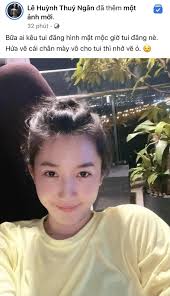 Thúy Ngân trong ảnh "bị dìm" mà nhan sắc vẫn sáng bừng