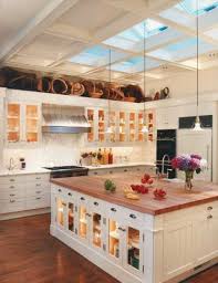 How to incorporate painted cabinets & oak cabinets in the kitchen. 14 Ideas For Decorating Space Above Kitchen Cabinets How To Design Spot Above Kitchen Cabinets