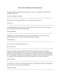Our clinical psychologist expert has selected over 300 meaningful sample condolences for you to choose from. 41 Condolence Sympathy Letter Samples á… Templatelab