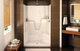 Shls Rs Alcove Shower Aker By Maax Shower Stall Bathroom Shower Stalls Fiberglass Shower Stalls