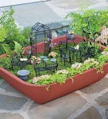 Minyatur Bahce Modelleri Miniature Garden Bahce Minyatur Bahceler Etli Yaprakli Bitkiler Sifali Bitki Bahcesi
