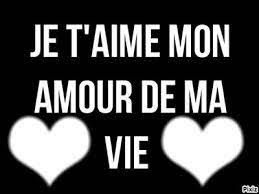 Comment peut on parler d'un amour mistérieux, adorable? Fotomontage Je Taime Mon Amour De Ma Vie Pixiz
