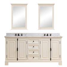 Find inspiration and ideas for your bathroom and bathroom storage. Water Creation Greenwich72awcf Greenwich 72 Inch Antique White Double Sink Bathroom Vanity With 2 Matching Framed