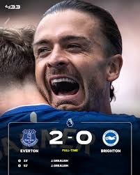 Two games, 𝐅𝐎𝐔𝐑 assists! 🅰️🅰️🅰️🅰️ Jack Grealish is absolutely  𝐋𝐎𝐕𝐈𝐍' live at Everton 🥰