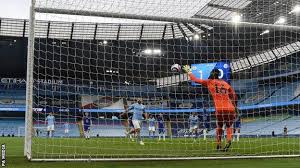 The champions league final had initially been due to take place at attaturk olympic stadium in istanbul. Manchester City 1 2 Chelsea Aguero Misses Penalty As Chelsea Make City Wait For Premier League Title Bbc Sport