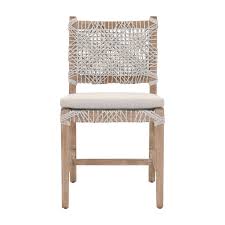 Sweeping lines complement a minimalist shape for a chic look studded with nailhead trim. Costa Dining Chair Set Of 2 Painted Fox Home