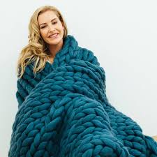 Extra large 3 seater sofa throws are an excellent solution to cover your old sofa give your room a brand new look or to protect your old furniture. Lulu Big Blanket Knitting Kit By Wool Couture Notonthehighstreet Com