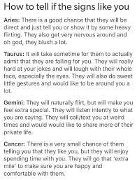 How do you know if a cancer man really likes you? How To Tell If Signs Like You Pt 1 Image 4800273 On Favim Com