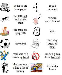 Homophones And Homographs Clip Art Library