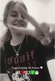 my most favourite person ever turned 23 today !!🤍repping the merch @H...