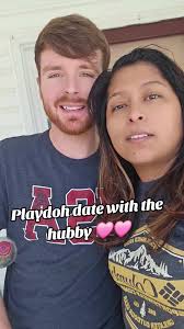 playdoh date with the hubby! Such a fun little date ❤️❤️ #fyp #playdoh  #datenight #playdohdate #husband